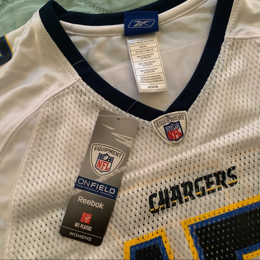 NFL Chargers jersey Rivers #17 size US Women’s M NWT